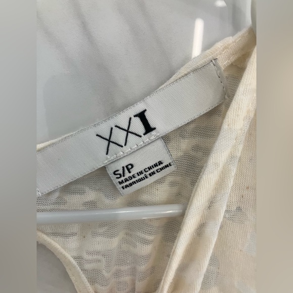 Cool See-Through Open Back Dress - Size Small - Picture 3 of 3